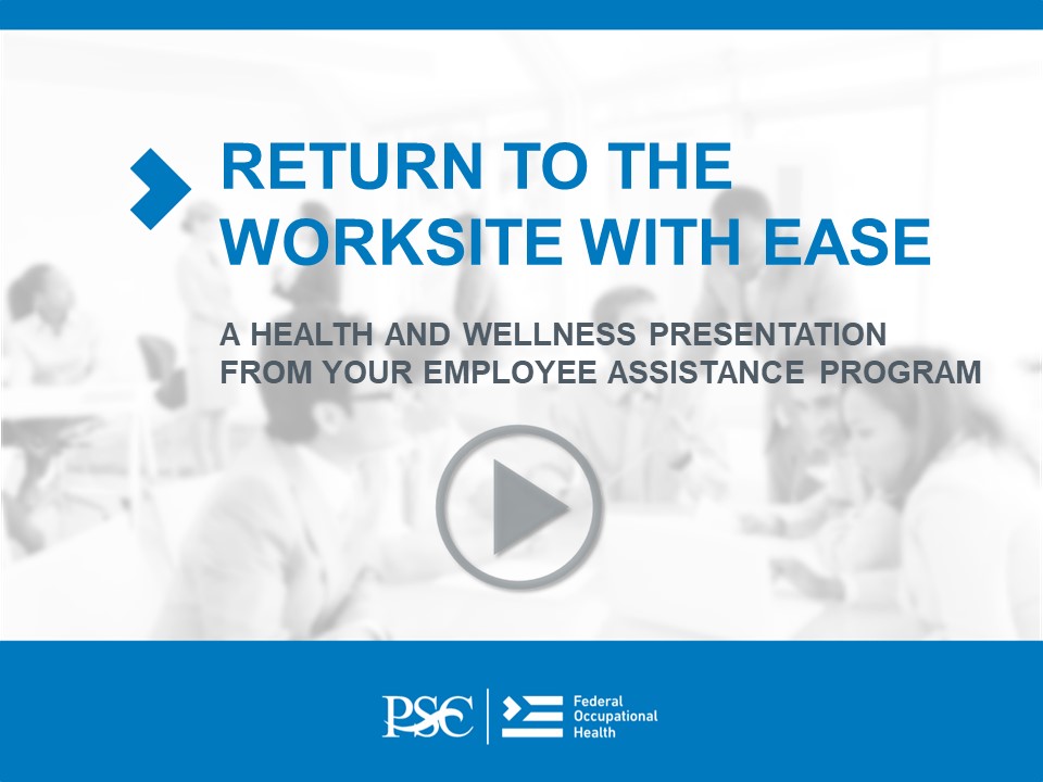 Watch On-Demand - Return to the Worksite with Ease