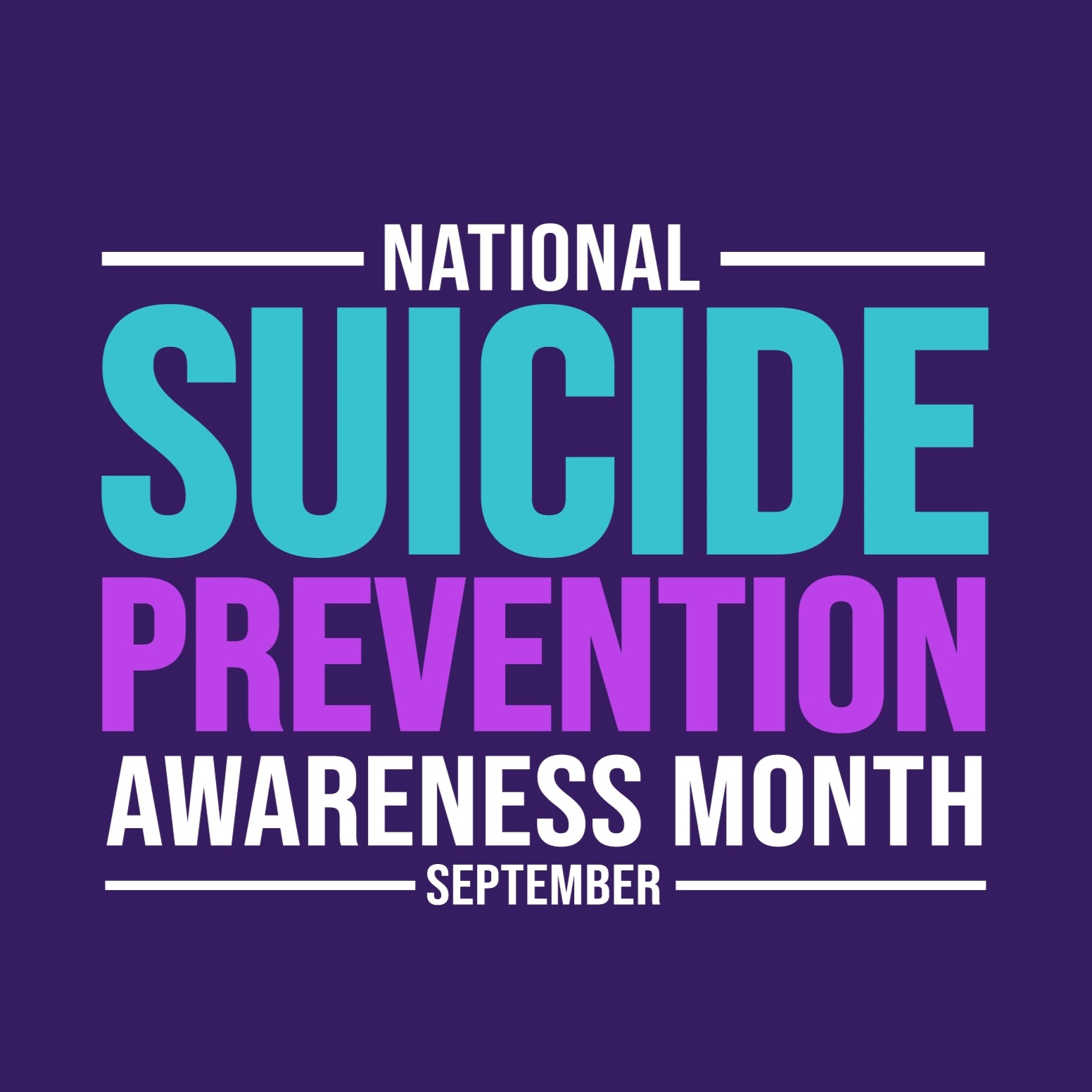 National Suicide Awareness Month